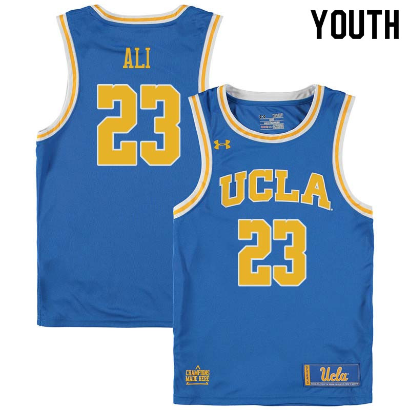 Youth #23 Prince Ali UCLA Bruins College Basketball Jerseys Sale-Blue